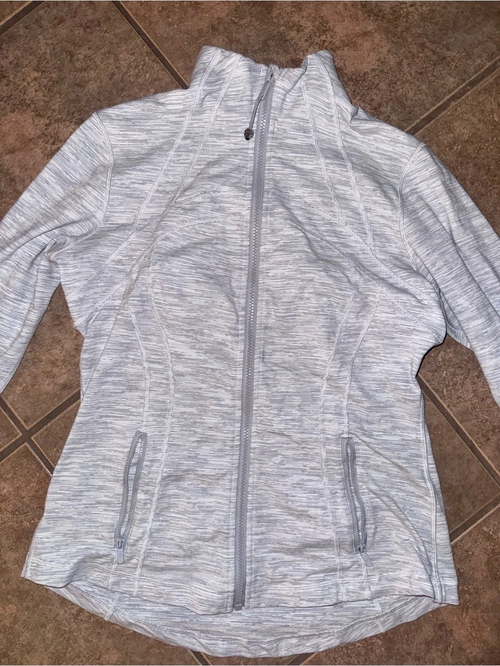 Lululemon Define Jacket Wee Are From Space Ice Grey Alpine size 12